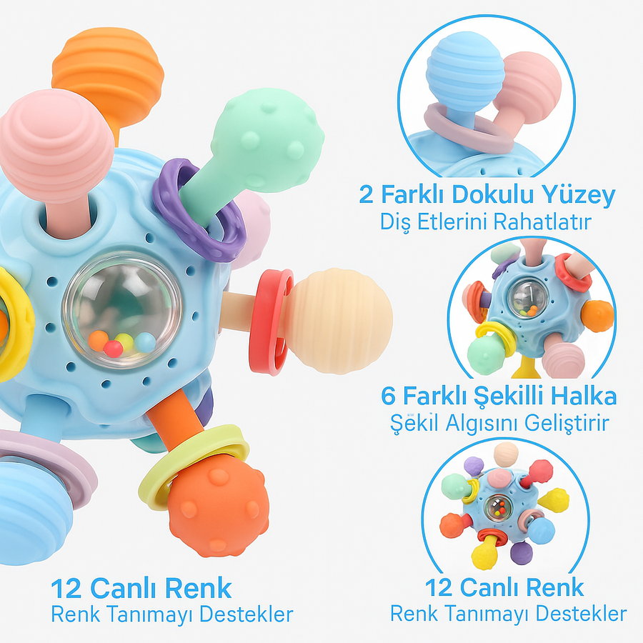 Duyusal Diş Kaşıyıcı Top